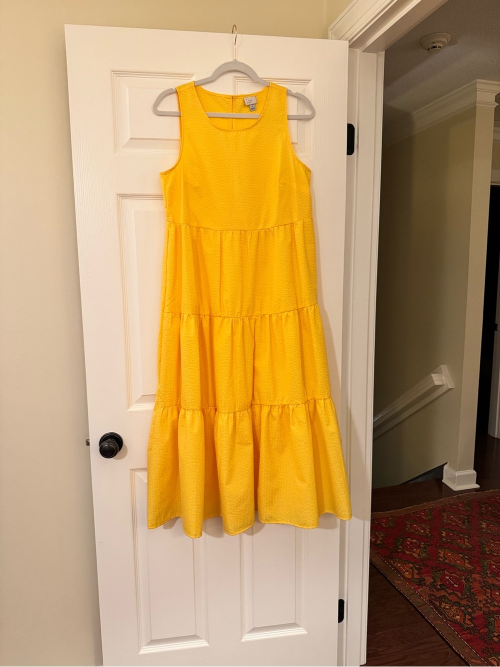 Women’s Bright Yellow Tiered Sundress